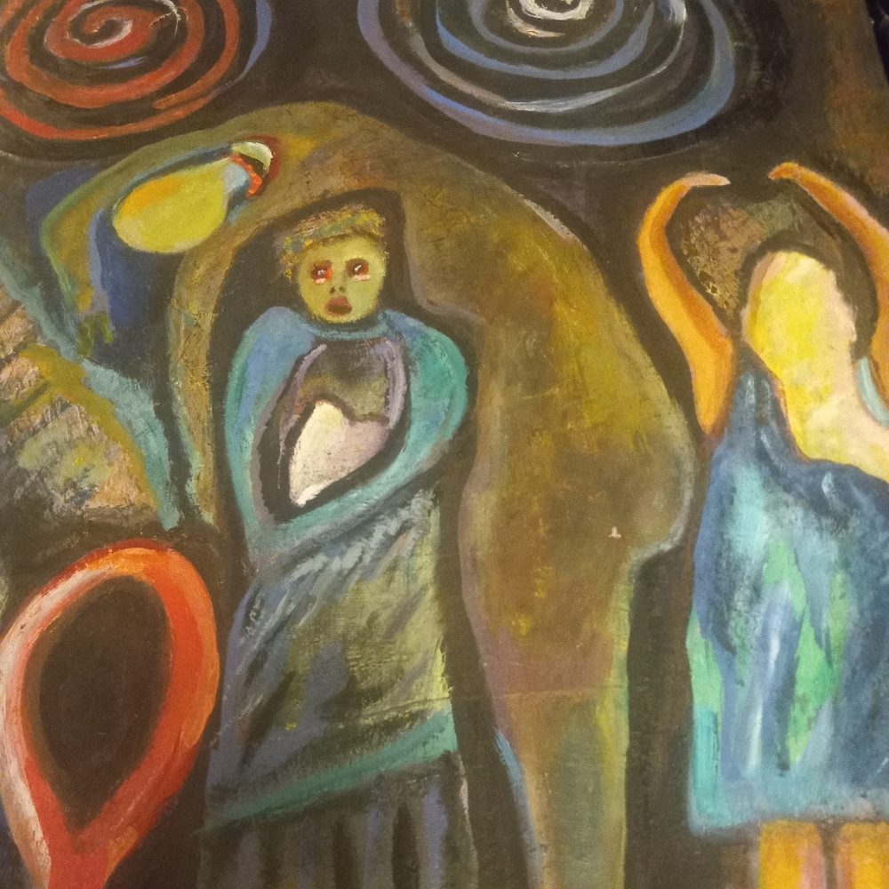 Peace No War Original Oil Painting